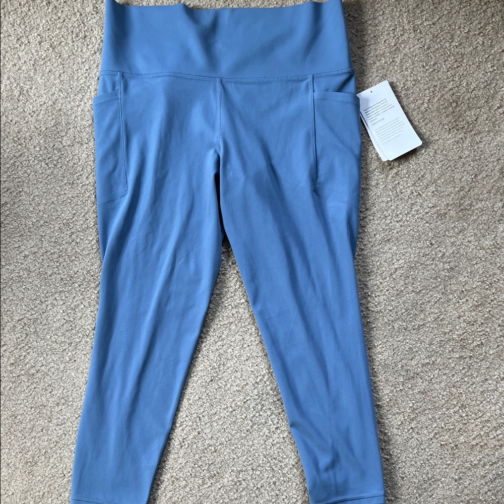 Athleta Periwinkle Blue High-Rise Pocket Leggings